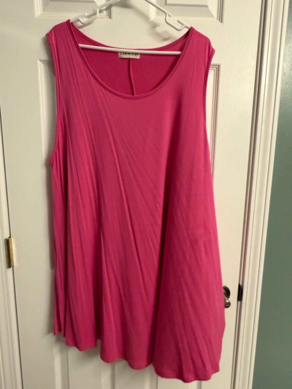 Sleeveless Swing Tank Top - Pink